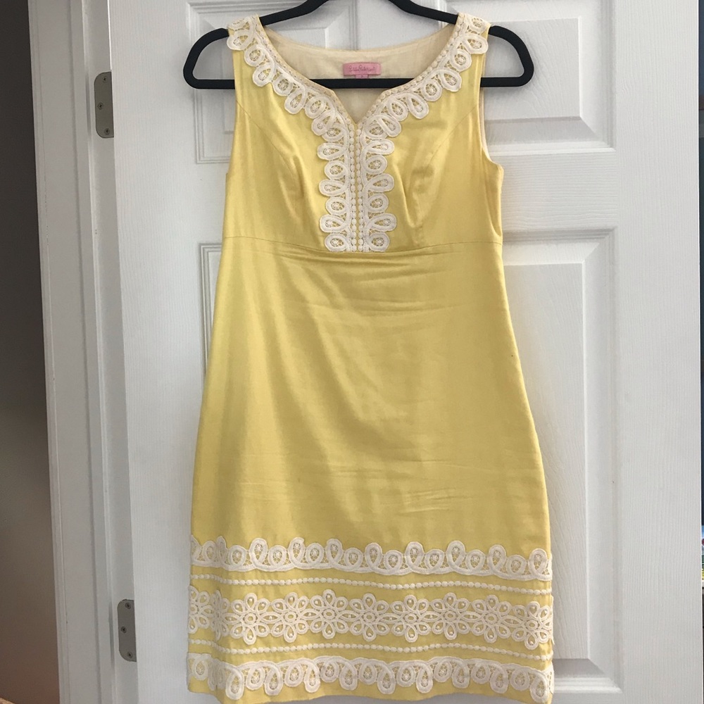 Lilly Pulitzer Dolly Dress in Yellow